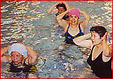 Aqua aerobics at the YMCA